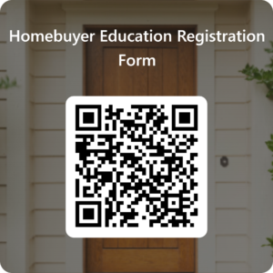 QRCode for Homebuyer Education _Registration Form